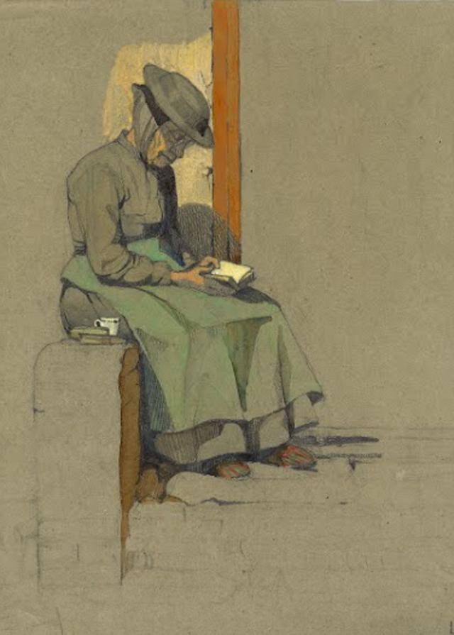 Lucie Marcus Ritter--Woman Reading